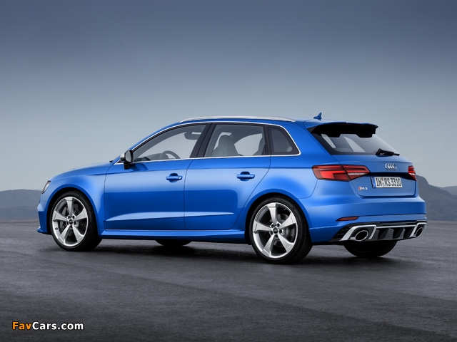 Images of Audi RS 3 Sportback (8V) 2017 (640 x 480)