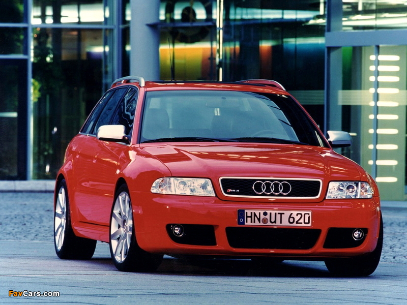 Audi RS4 Avant (B5,8D) 2000–01 images (800 x 600)