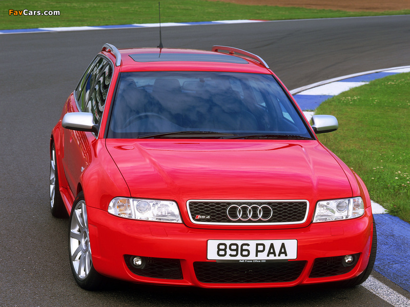 Audi RS4 Avant UK-spec (B5,8D) 2000–01 images (800 x 600)