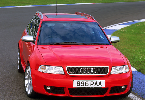 Audi RS4 Avant UK-spec (B5,8D) 2000–01 images