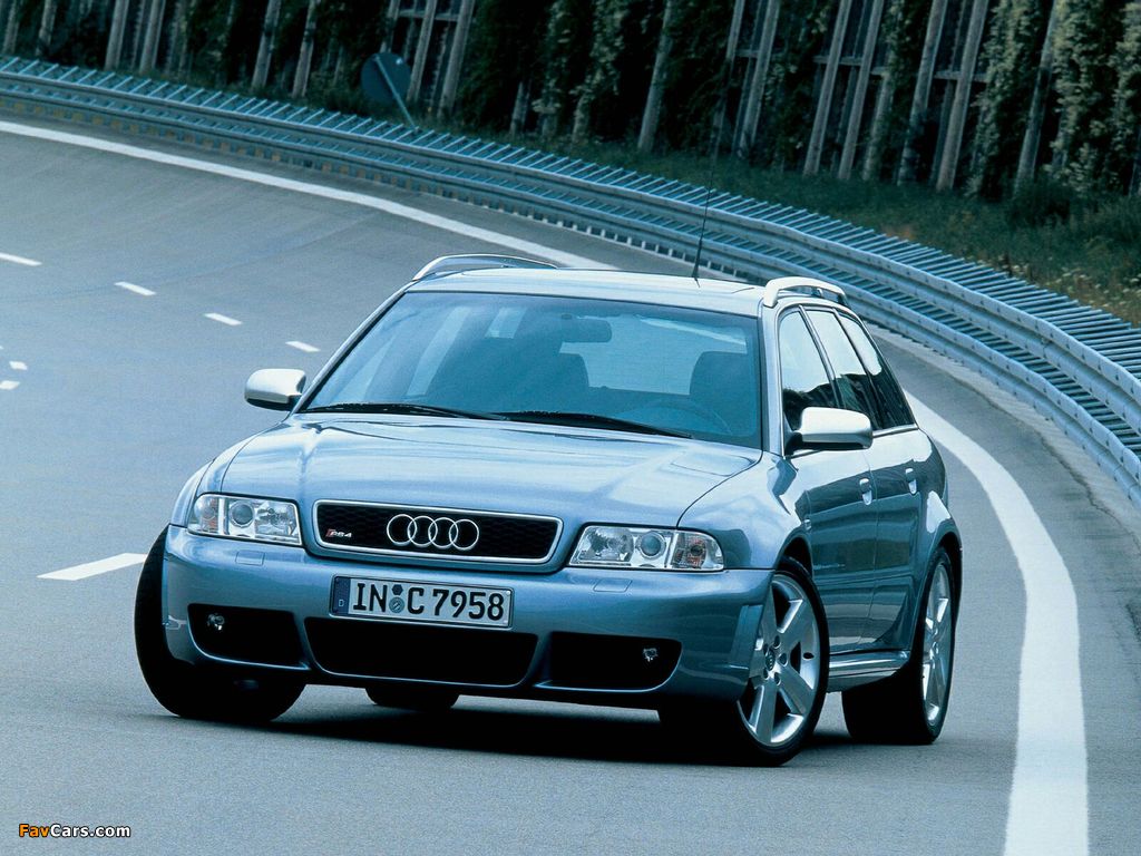 Audi RS4 Avant (B5,8D) 2000–01 images (1024 x 768)