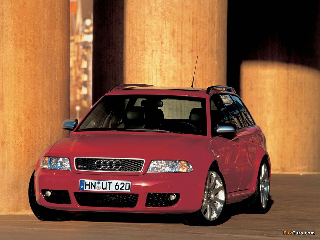 Audi RS4 Avant (B5,8D) 2000–01 images (1024 x 768)