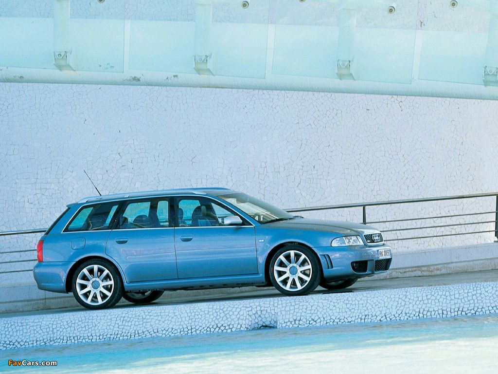 Audi RS4 Avant (B5,8D) 2000–01 photos (1024 x 768)