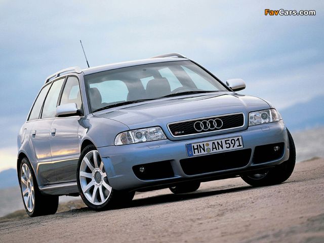 Audi RS4 Avant (B5,8D) 2000–01 pictures (640 x 480)