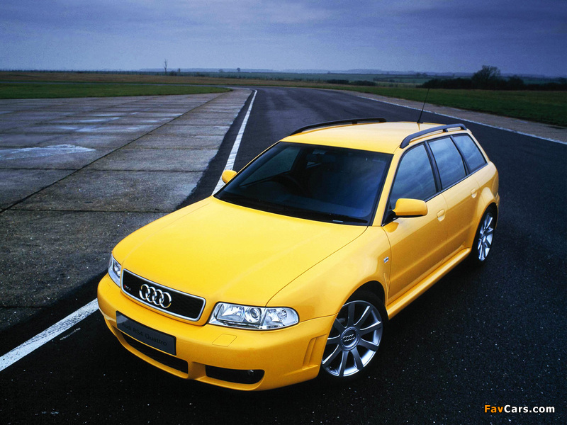 Audi RS4 Avant UK-spec (B5,8D) 2000–01 pictures (800 x 600)