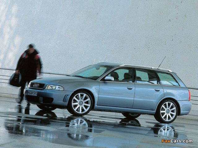 Audi RS4 Avant (B5,8D) 2000–01 pictures (640 x 480)