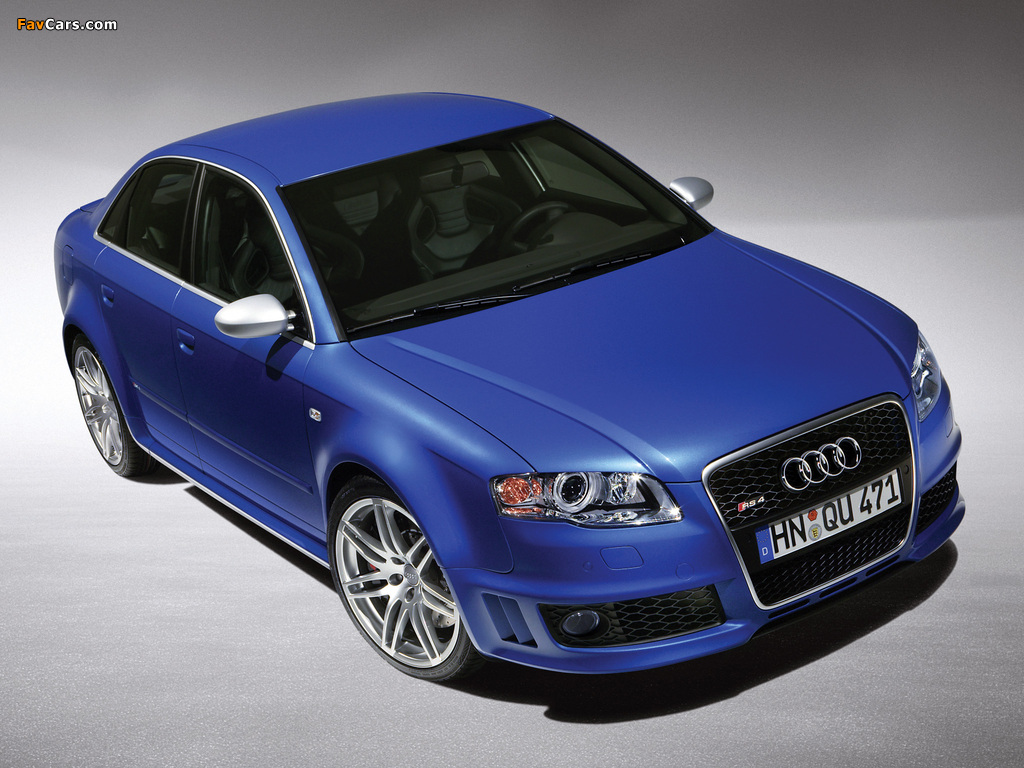 Audi RS4 Sedan (B7,8E) 2005–07 images (1024 x 768)