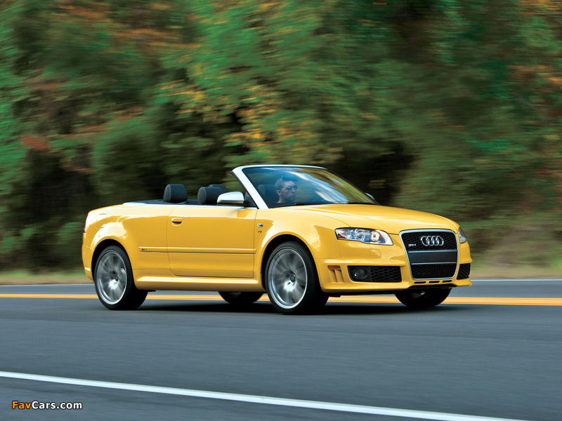 Audi RS4 Cabriolet US-spec (B7,8H) 2006–08 images (800 x 600)