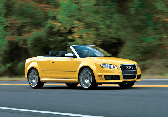 Audi RS4 Cabriolet US-spec (B7,8H) 2006–08 images