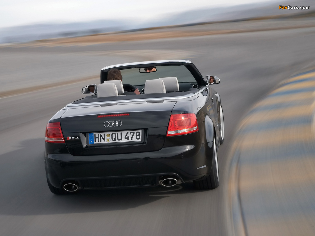 Audi RS4 Cabriolet (B7,8H) 2006–08 images (1024 x 768)