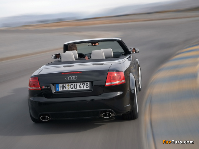 Audi RS4 Cabriolet (B7,8H) 2006–08 images (640 x 480)