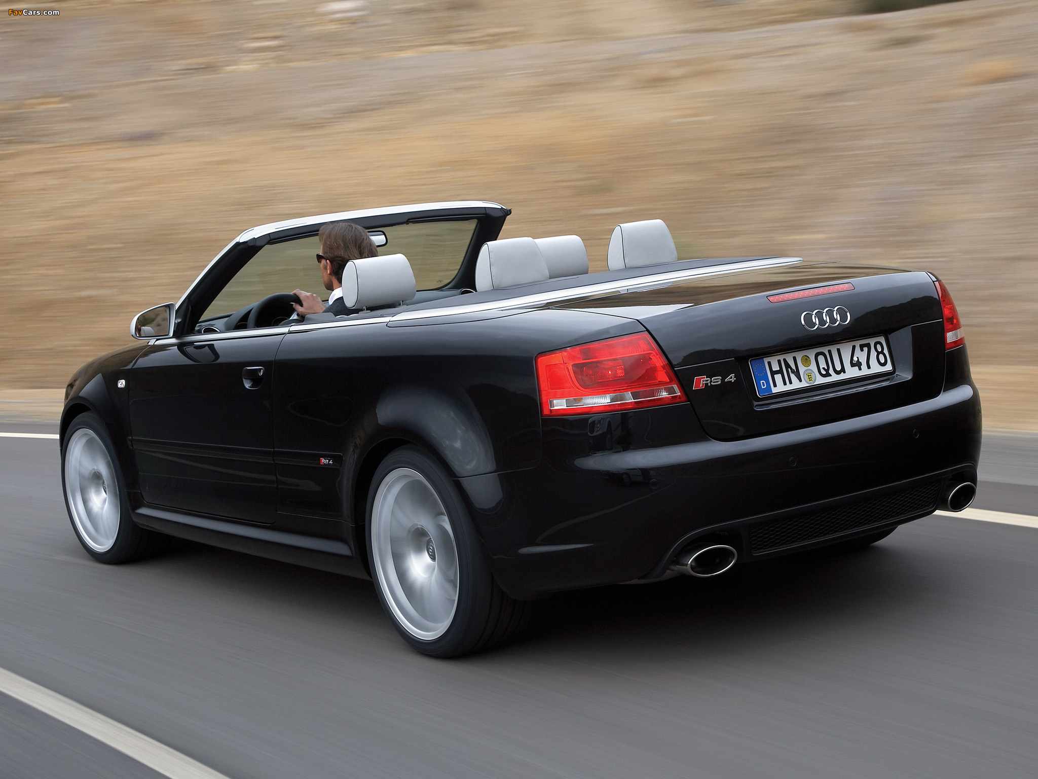 Audi RS4 Cabriolet (B7,8H) 2006–08 photos (2048 x 1536)