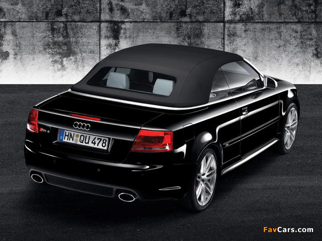 Audi RS4 Cabriolet (B7,8H) 2006–08 wallpapers (640 x 480)