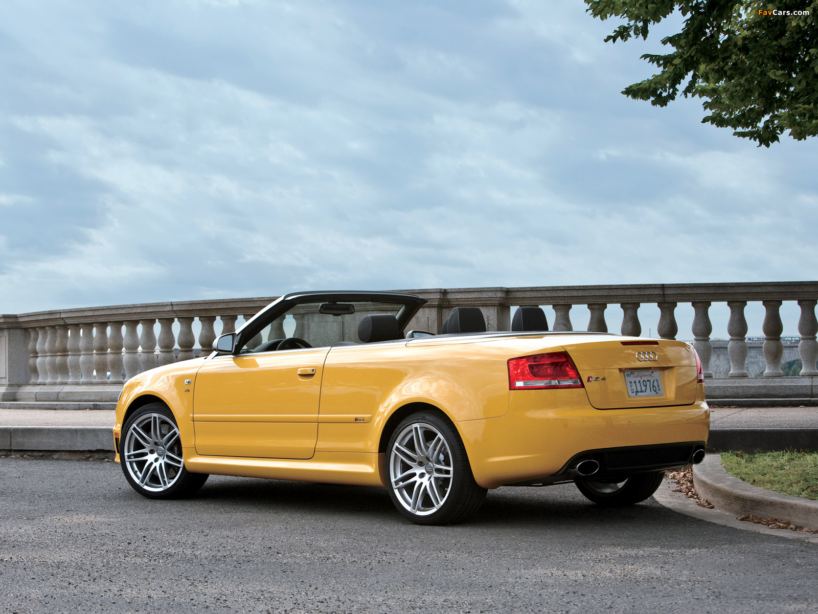 Audi RS4 Cabriolet US-spec (B7,8H) 2006–08 wallpapers (1600 x 1200)