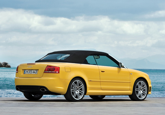 Audi RS4 Cabriolet (B7,8H) 2006–08 wallpapers