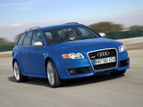 Audi RS4 Avant (B7,8E) 2006–08 wallpapers