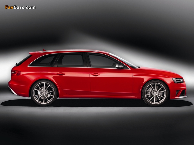 Audi RS4 Avant (B8,8K) 2012 images (640 x 480)