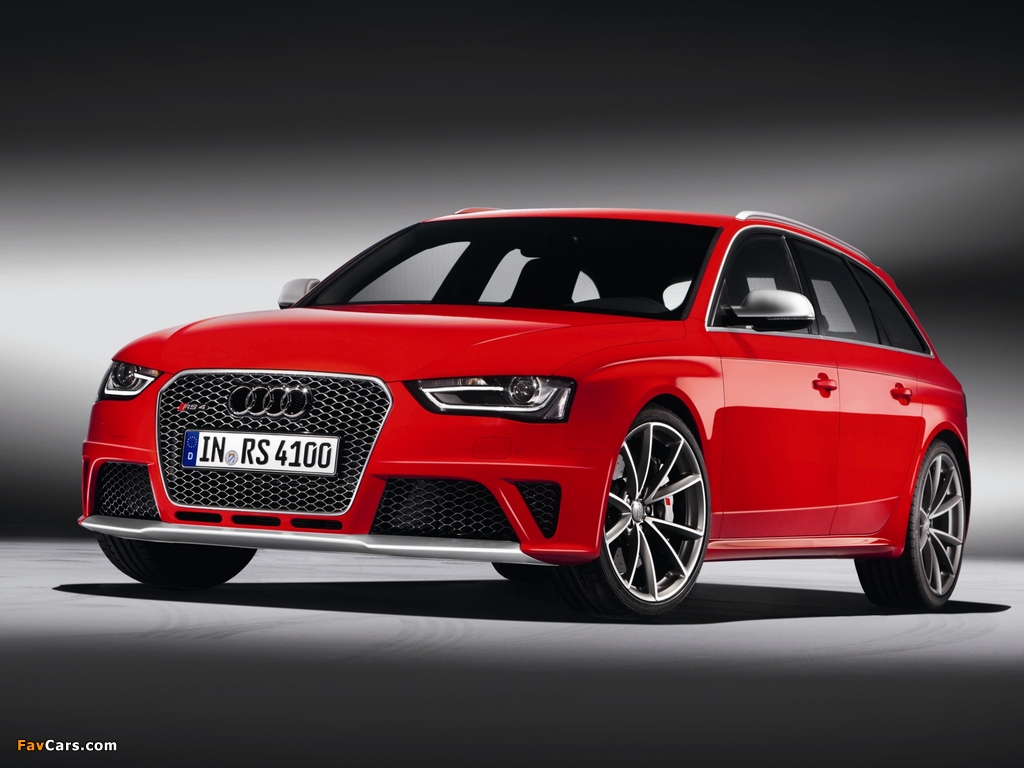 Audi RS4 Avant (B8,8K) 2012 images (1024 x 768)