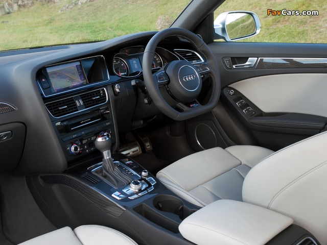 Audi RS4 Avant UK-spec (B8,8K) 2012 images (640 x 480)