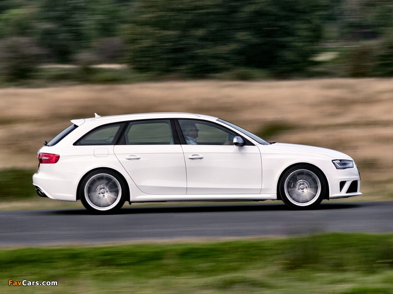Audi RS4 Avant UK-spec (B8,8K) 2012 pictures (800 x 600)