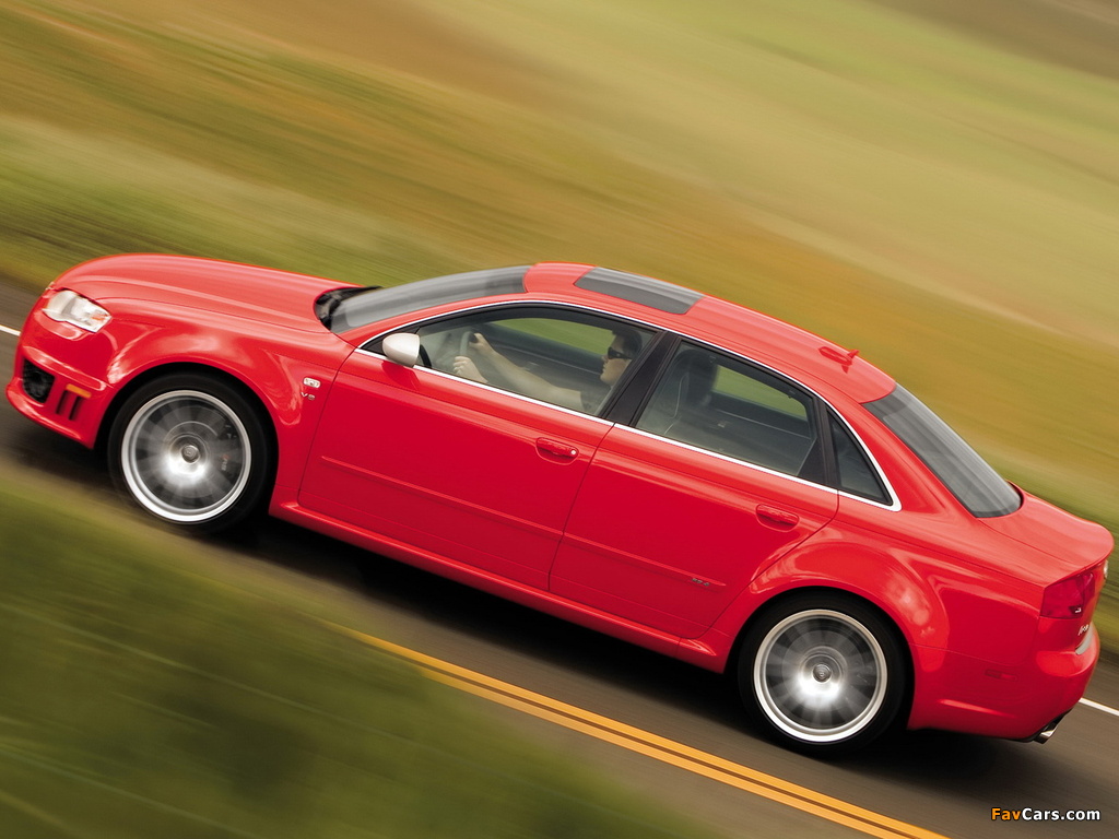 Images of Audi RS4 Sedan US-spec (B7,8E) 2005–07 (1024 x 768)