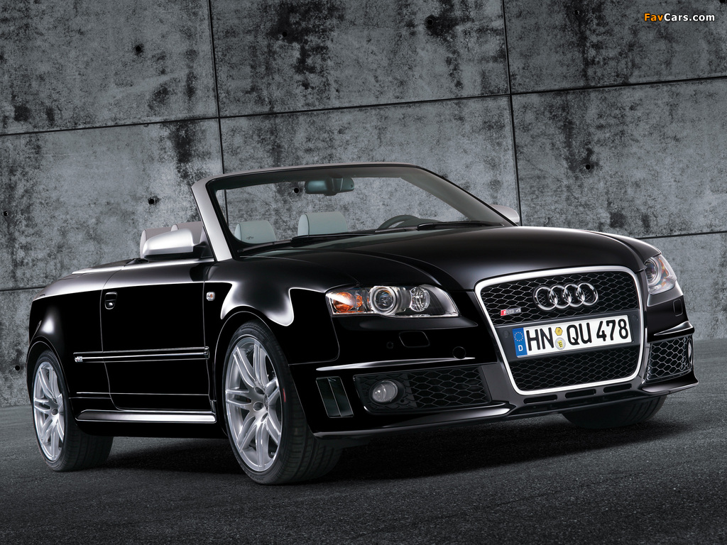 Images of Audi RS4 Cabriolet (B7,8H) 2006–08 (1024 x 768)