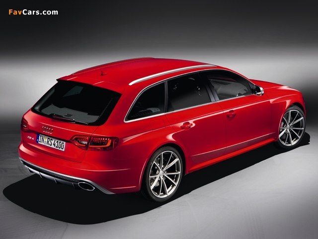 Images of Audi RS4 Avant (B8,8K) 2012 (640 x 480)