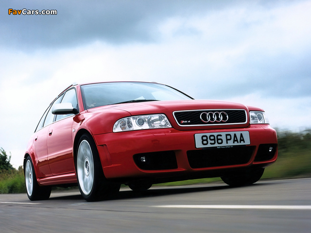 Photos of Audi RS4 Avant UK-spec (B5,8D) 2000–01 (640 x 480)