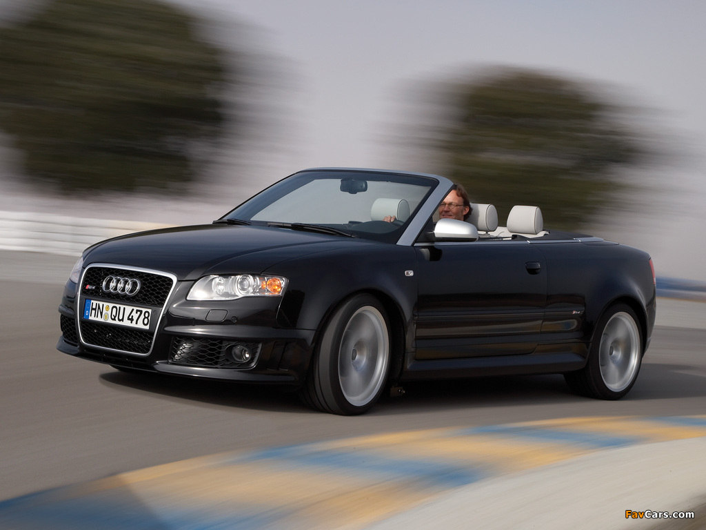 Photos of Audi RS4 Cabriolet (B7,8H) 2006–08 (1024 x 768)