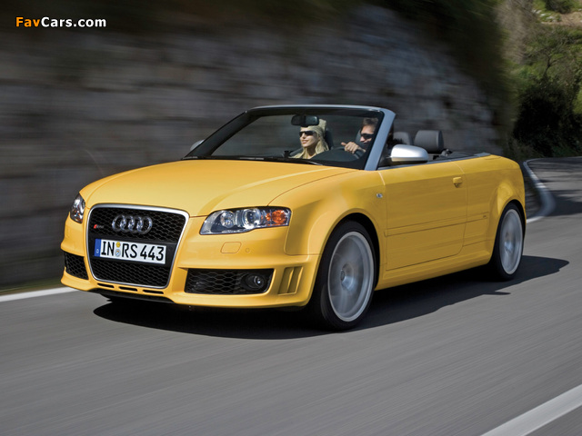 Photos of Audi RS4 Cabriolet (B7,8H) 2006–08 (640 x 480)