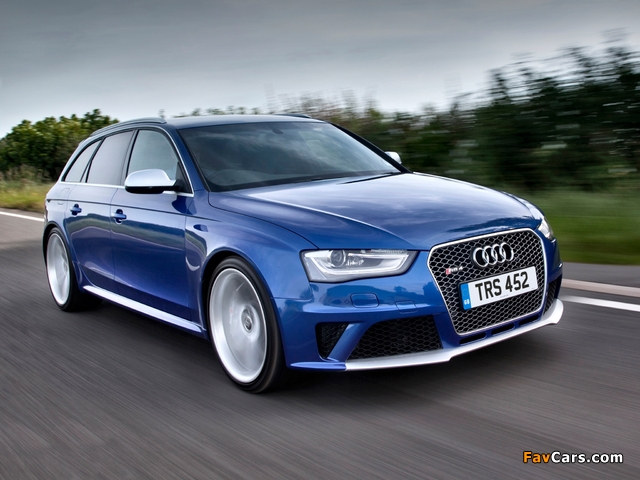 Photos of Audi RS4 Avant UK-spec (B8,8K) 2012 (640 x 480)