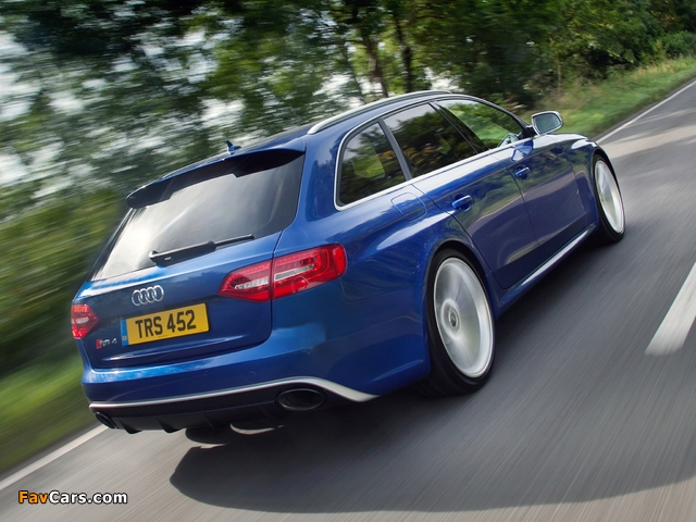 Photos of Audi RS4 Avant UK-spec (B8,8K) 2012 (640 x 480)