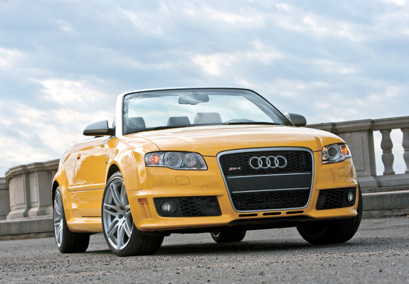 Pictures of Audi RS4 Cabriolet US-spec (B7,8H) 2006–08