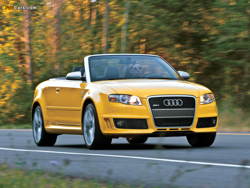Pictures of Audi RS4 Cabriolet US-spec (B7,8H) 2006–08 (800 x 600)