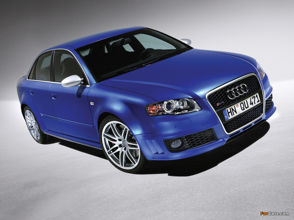 Audi RS4 Sedan (B7,8E) 2005–07 wallpapers (1024 x 768)