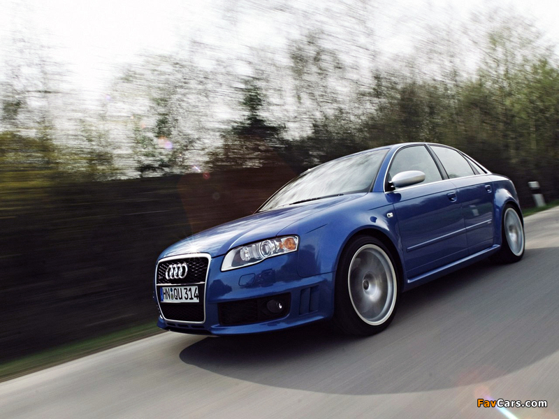 Audi RS4 Sedan (B7,8E) 2005–07 wallpapers (800 x 600)