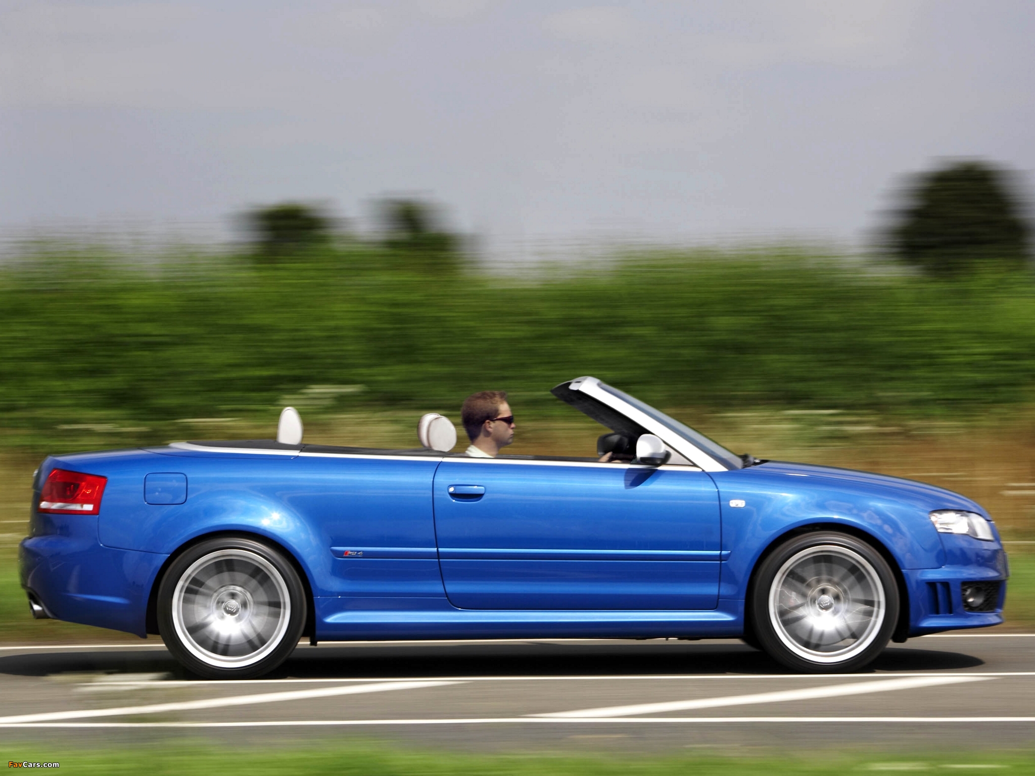 Audi RS4 Cabriolet UK-spec (B7,8H) 2006–08 wallpapers (2048 x 1536)