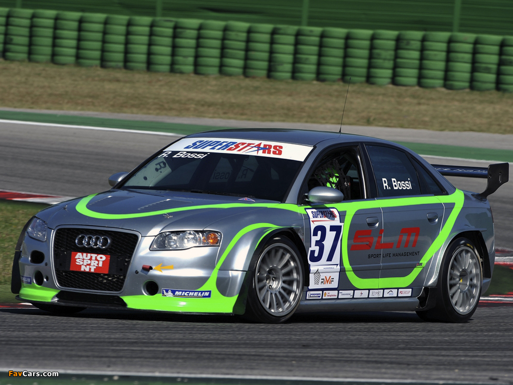 Audi RS4 SuperStars Series (B7,8E) 2006 wallpapers (1024 x 768)