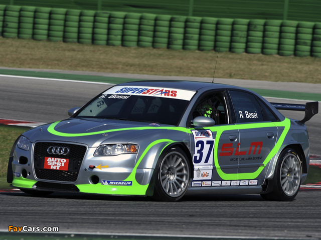 Audi RS4 SuperStars Series (B7,8E) 2006 wallpapers (640 x 480)