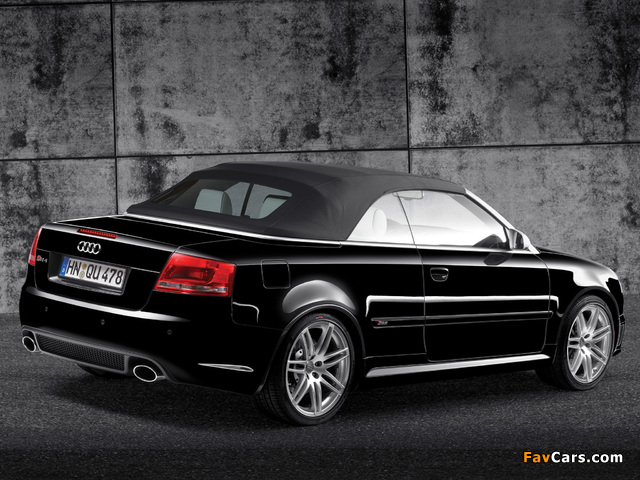 Audi RS4 Cabriolet (B7,8H) 2006–08 wallpapers (640 x 480)