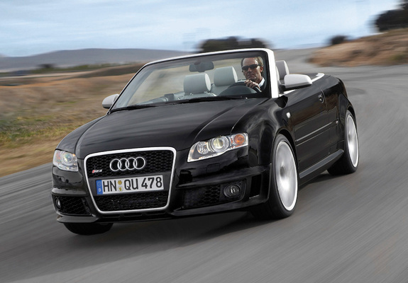 Audi RS4 Cabriolet (B7,8H) 2006–08 wallpapers