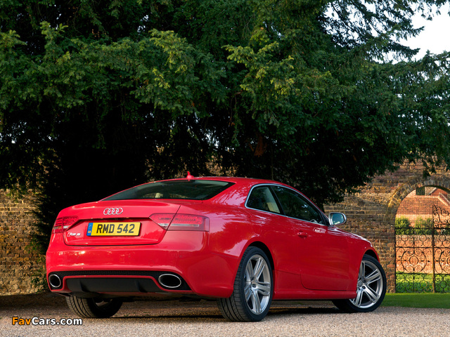 Audi RS5 Coupe UK-spec 2010–12 pictures (640 x 480)