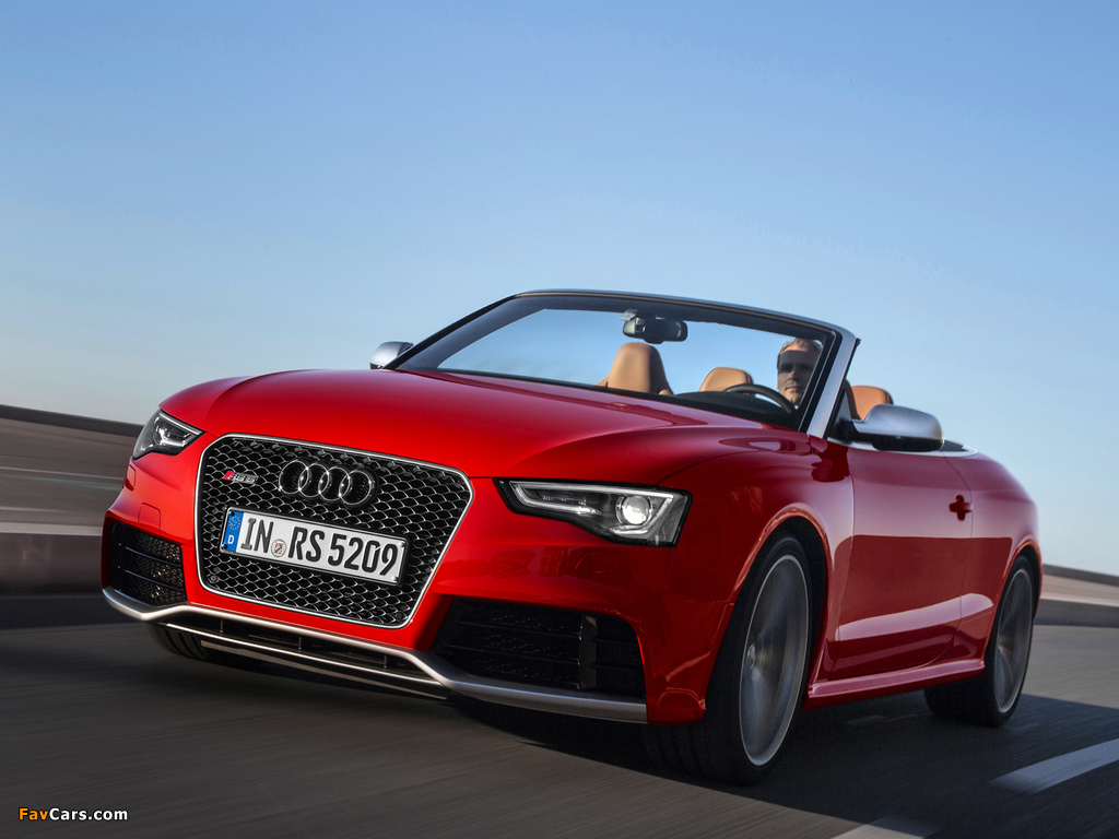 Audi RS5 Cabriolet 2012 pictures (1024 x 768)