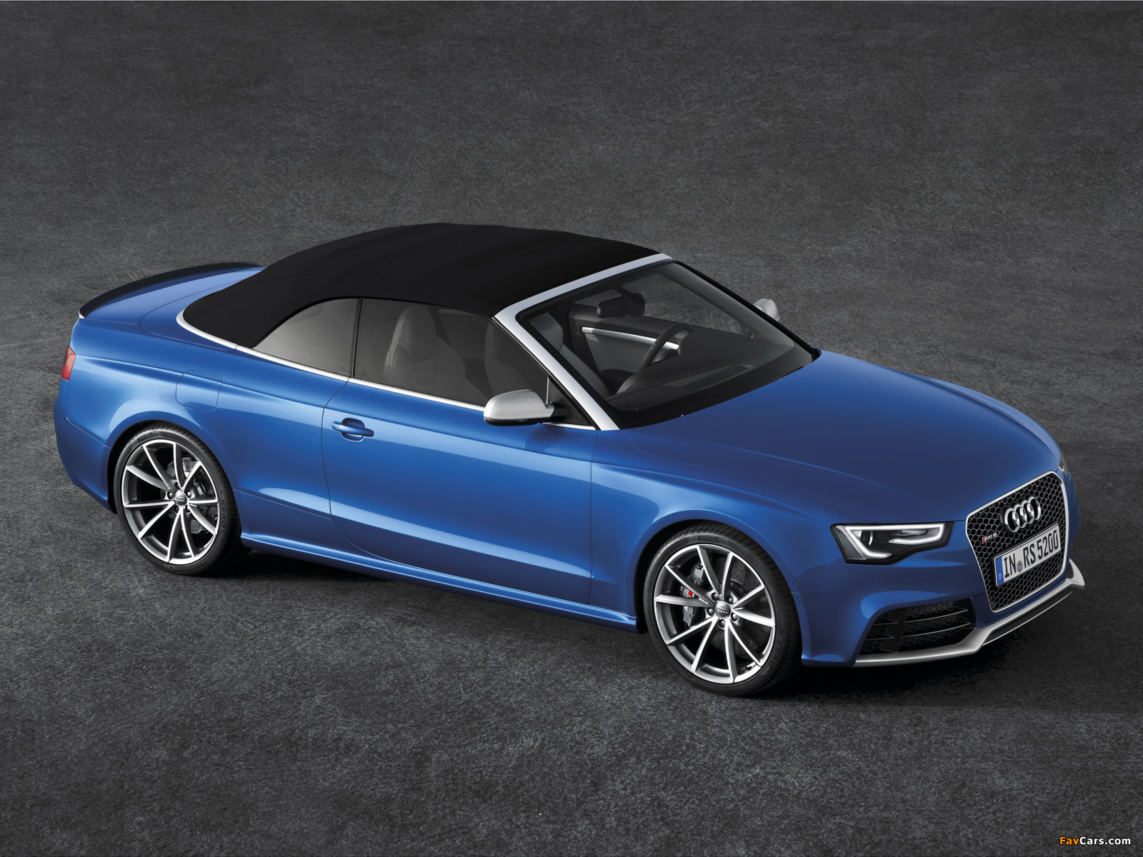 Audi RS5 Cabriolet 2012 pictures (1600 x 1200)