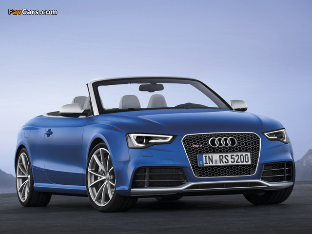 Audi RS5 Cabriolet 2012 pictures (640 x 480)