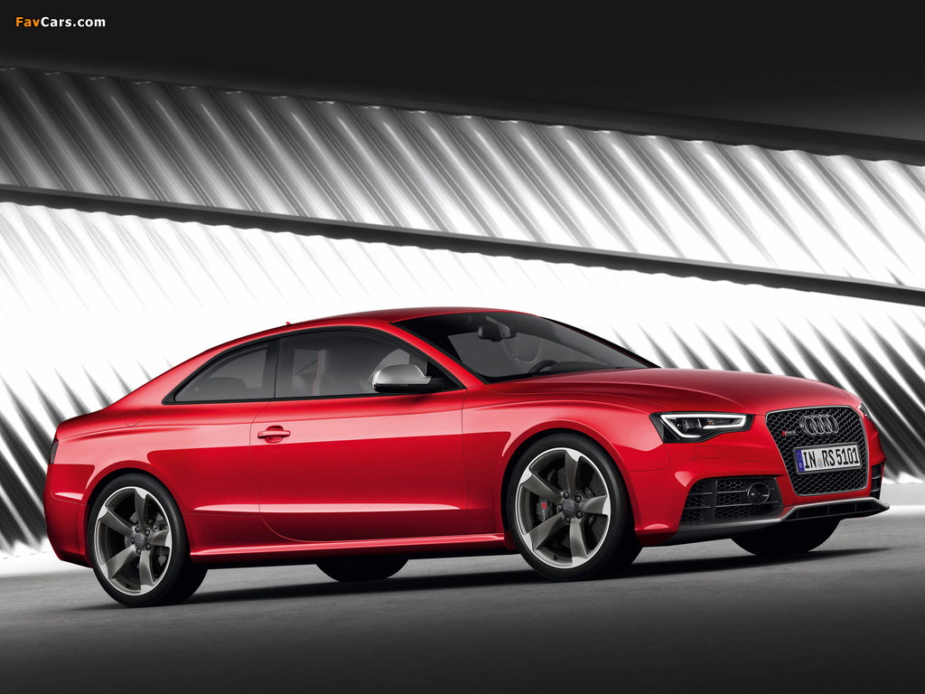 Audi RS5 Coupe 2012 wallpapers (1024 x 768)