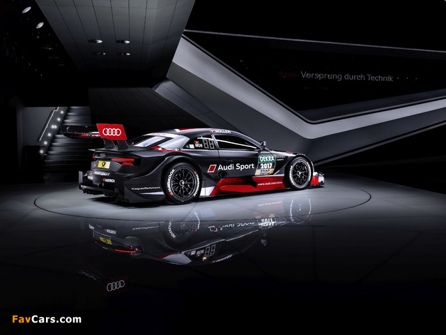 Audi RS 5 Coupé DTM 2017 wallpapers (640 x 480)