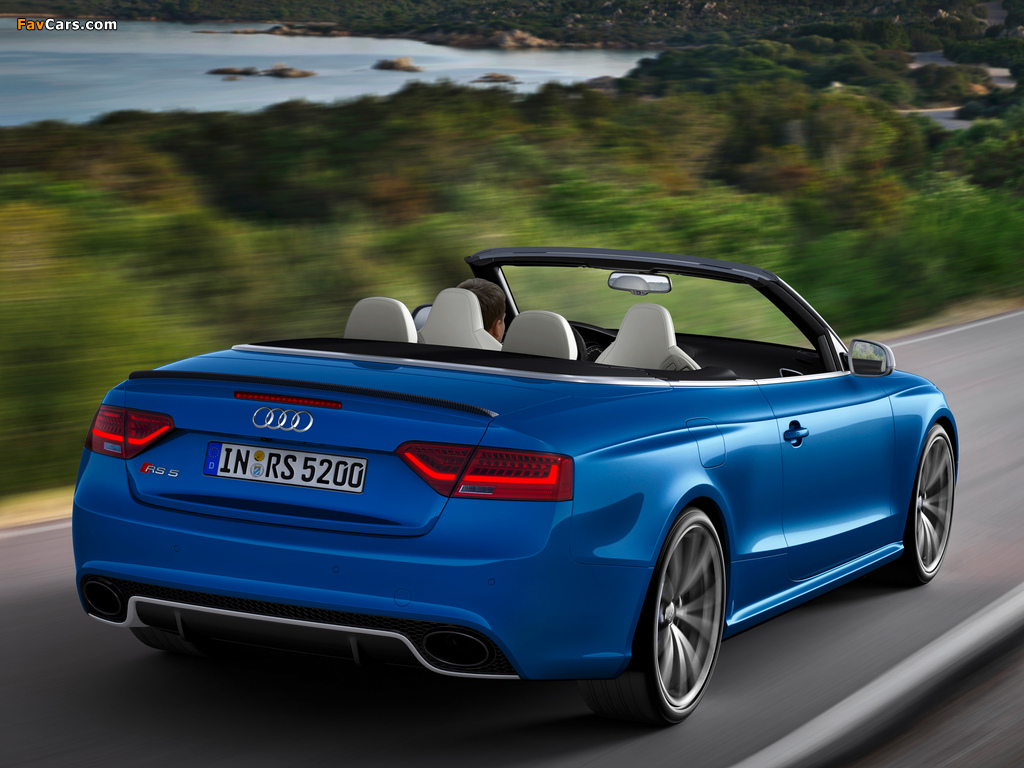 Images of Audi RS5 Cabriolet 2012 (1024 x 768)