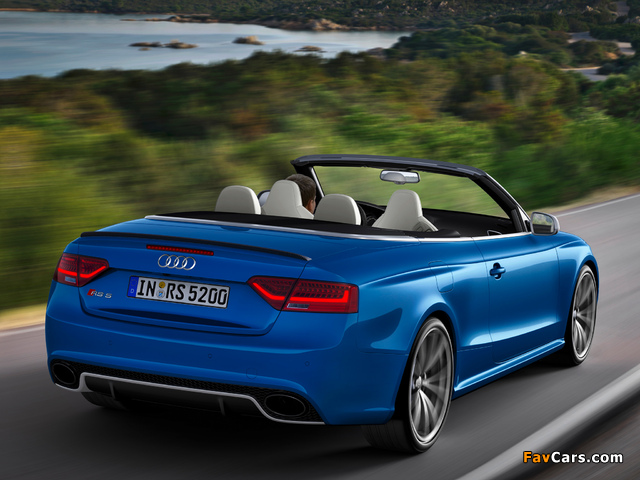 Images of Audi RS5 Cabriolet 2012 (640 x 480)