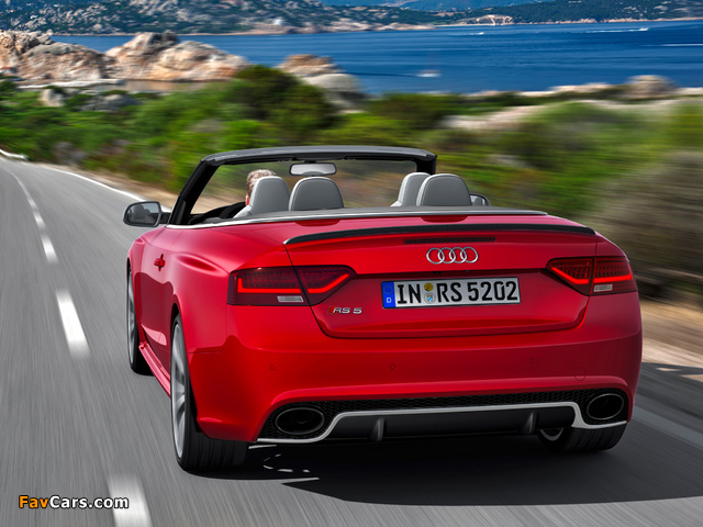 Images of Audi RS5 Cabriolet 2012 (640 x 480)